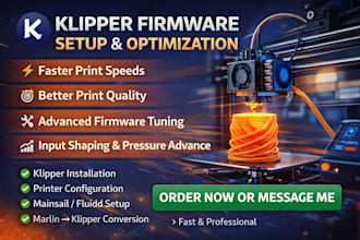 customize klipper marlin firmware for your better 3d prints