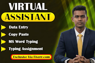 do  data entry, manual typing, and document formatting