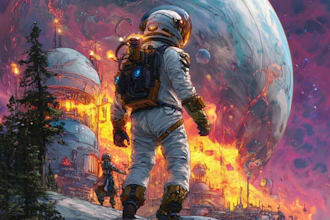 sci fi illustration and sci fi art