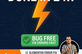 fix wordpress bugs and elementor errors in 24 hours