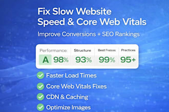 fix slow page speed and boost your google pagespeed and core web vitals score