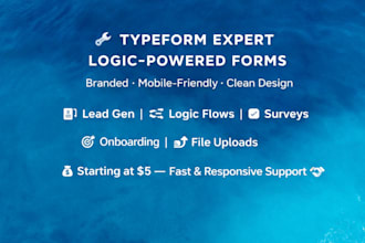 build interactive typeform with logic, branding and file uploads