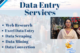 do fastest data entry, copy paste, and web research