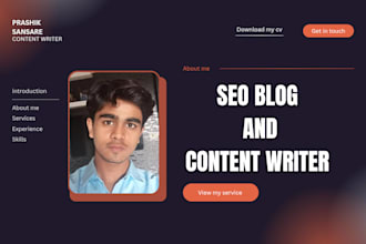 write engaging SEO blog content and articles