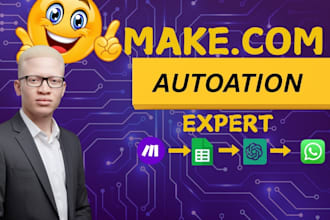 build automate makecom madecom, scenarios, CRM integrations