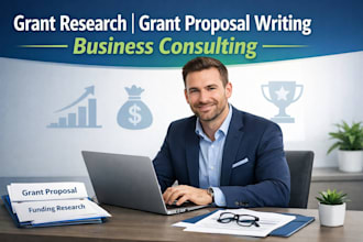 do grant research and write winning grant proposals