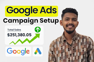 setup google ads campaigns and management