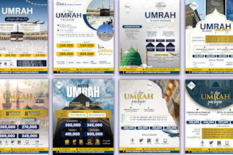 design eye catching and professional social media posters