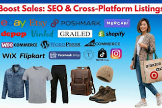list products on noon, whatnot, mercari, depop, vinted, ebay and more