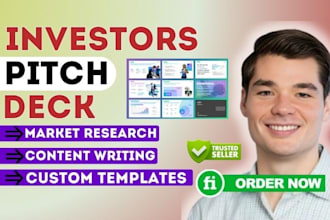 do revamp pitch deck, investor pitch deck, corporate deck, presentations design