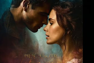 design erotica romance book cover or ebook cover