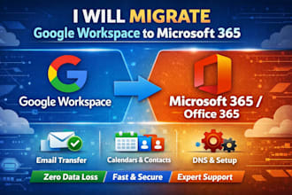 migrate email between google workspace,microsoft 365 and exchange,zero downtime