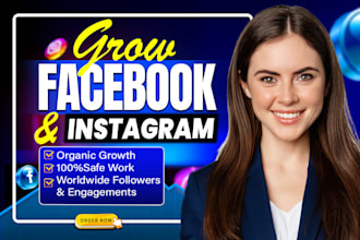 grow your facebook page promotion organically and attract real followers
