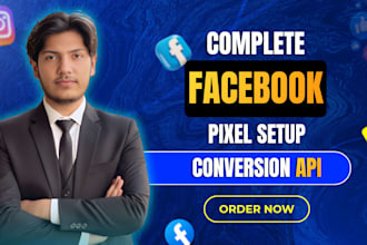 setup facebook meta pixel and conversion API for shopify