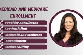do provider enrollment, credentialing, medicaid, medicare billing