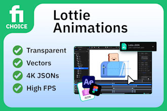create lottie animations for your application