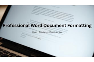 clean up and format your microsoft word document