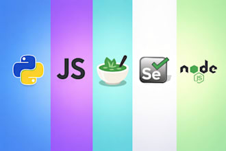 do web scraping and web automation using selenium and python