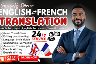 do manual english to french translation, manual translation, book translation