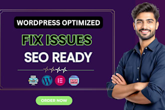 troubleshoot wordpress, boost performance and  optimize SEO