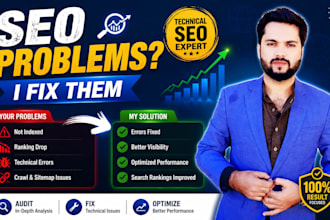 fix technical SEO errors and improve your website performance