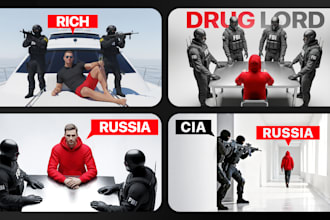 design minimalistic 3d style documentary thumbnails