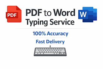 do fast and accurate typing, PDF to word, image to text conversion