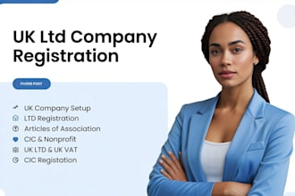 register your uk charity as cio with uk charity commission, cic, vat, uk ltd