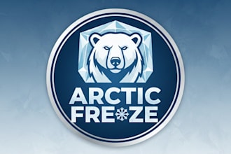 design a cool and professional freezer logo for your brand