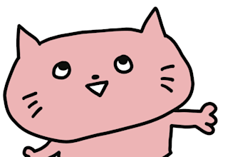 draw a cute simple animal icon illustration