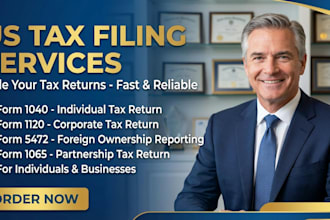 efile your US tax return 1040 1120 5472 and 1065 for individuals and businesses