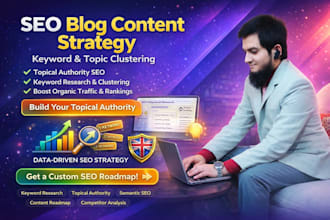 create SEO blog content strategy semantic topic clusters