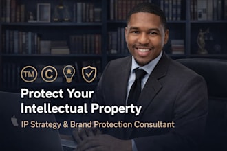 be your intellectual property management and IP strategy consultant