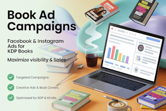 do book ad campaigns book cover ebook facebook ads marketing campaign