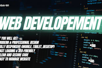 develop professional and SEO friendly website