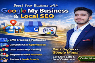 boost gmb listing and google maps pack ranking with local SEO