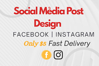 social media post design