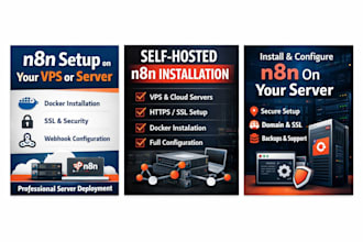 install and set up n8n automation on your vps or server