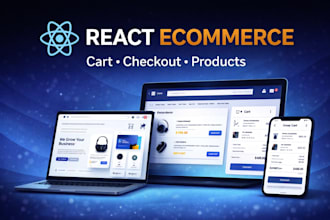 build ecommerce frontend using react js and redux
