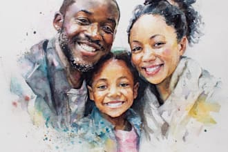 paint a watercolor painting for you