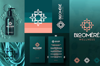 do extremely modern minimalist and luxury business logo design
