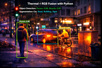 develop thermal and rgb image fusion with advanced computer vision in python