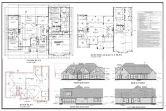 be german architect for architectural plan drafting for house floor plans