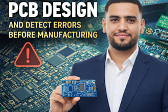 review your pcb design and detect errors before manufacturing