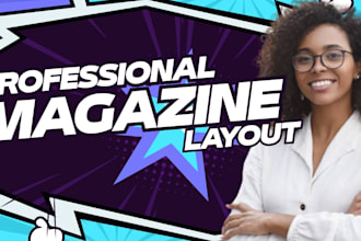 design professional magazine layout, redesign products catalog presentation