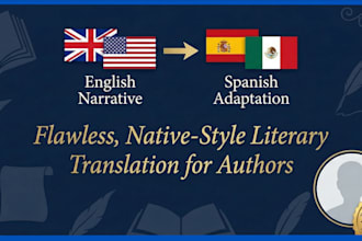 translate text or narrative from english to native spanish