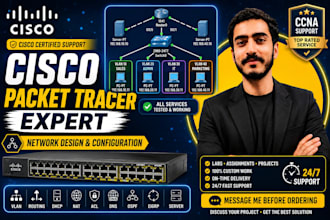 do cisco packet tracer ccna labs and network topology