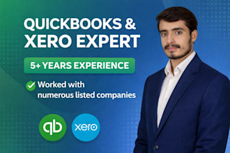 setup, cleanup, and manage quickbooks and xero accounts