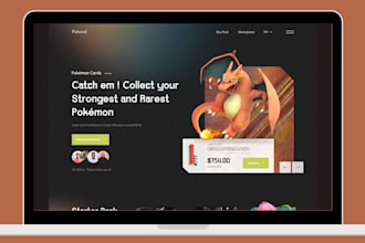 build 7 figure trading card website pokemon website pokemon woocommerce shop