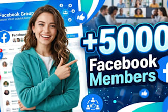 boost facebook group 5,000 members safely